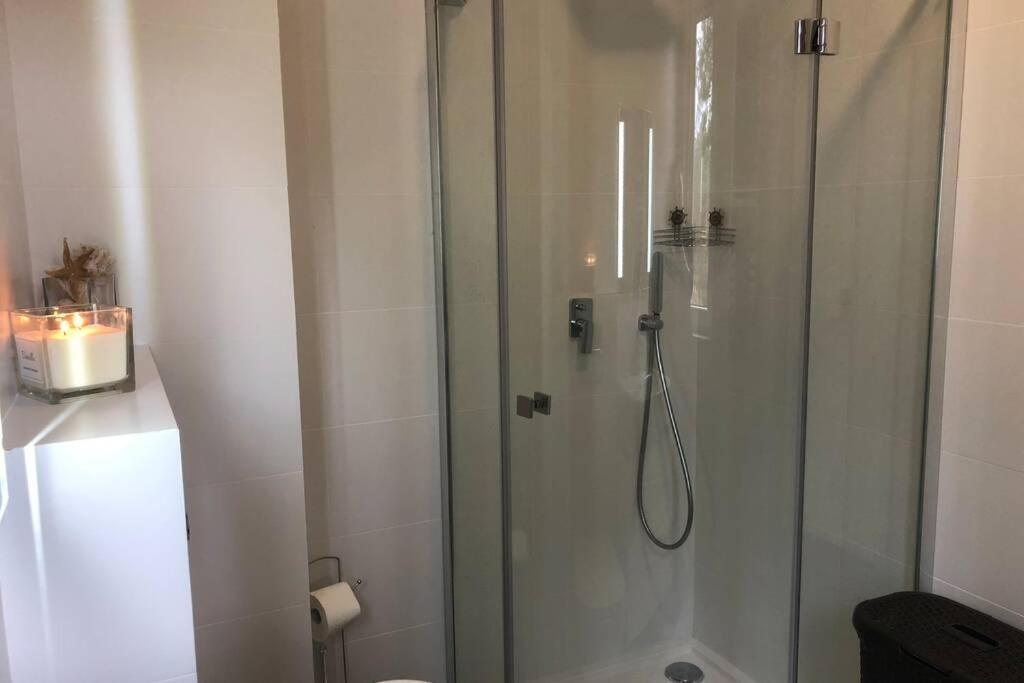 奥古斯图Dwupoziomowy Apartament Nad Jeziorem W Lesie公寓 外观 照片