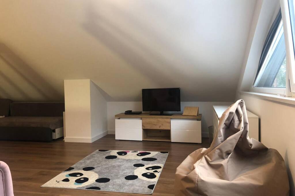 奥古斯图Dwupoziomowy Apartament Nad Jeziorem W Lesie公寓 外观 照片