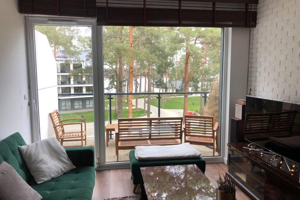 奥古斯图Dwupoziomowy Apartament Nad Jeziorem W Lesie公寓 外观 照片